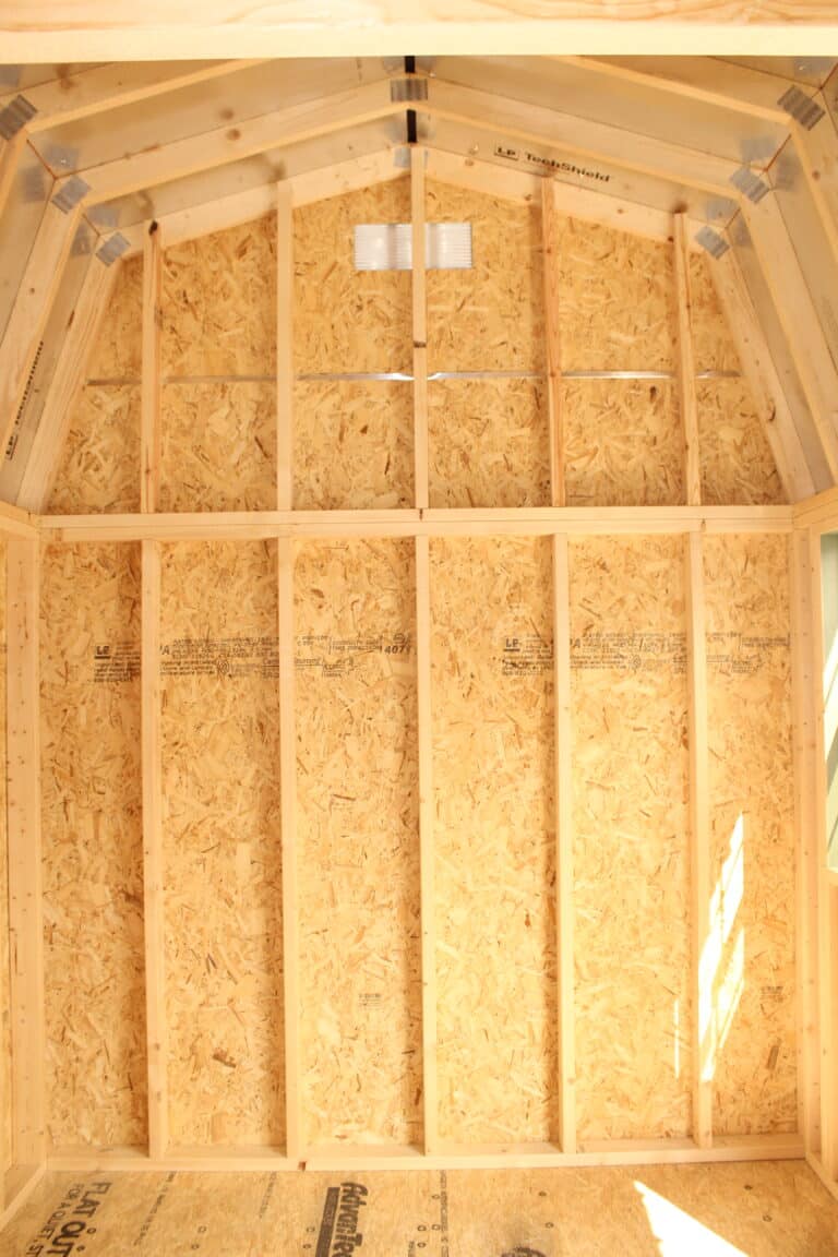 8x12 Side Lofted Barn