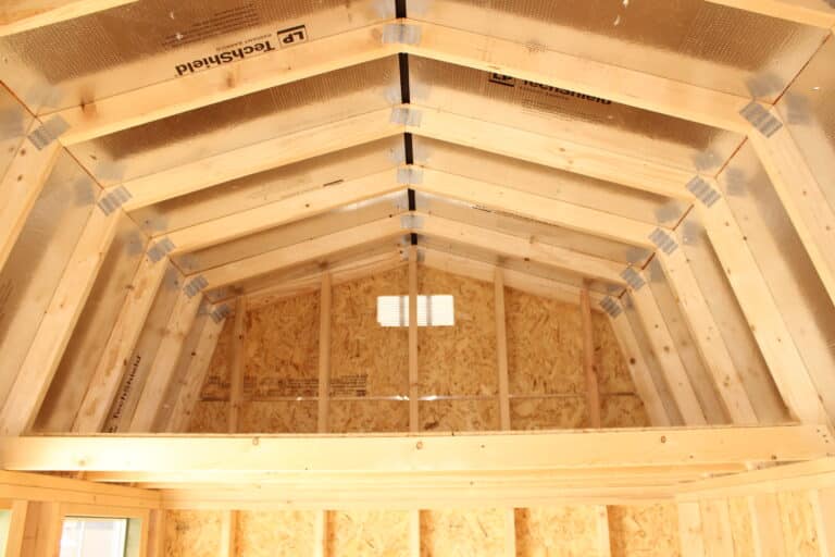 8x12 Side Lofted Barn