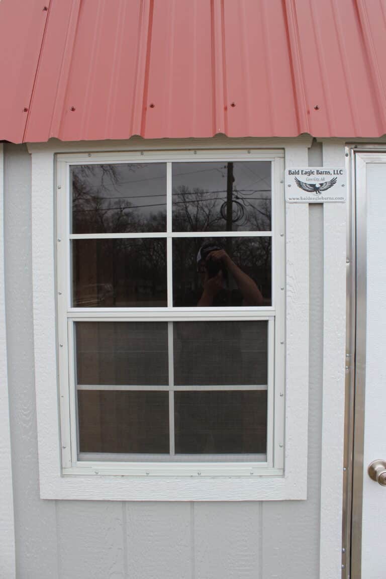 10x12 Side Lofted Barn - Used