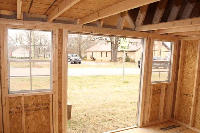 10x12 Side Lofted Barn - Used