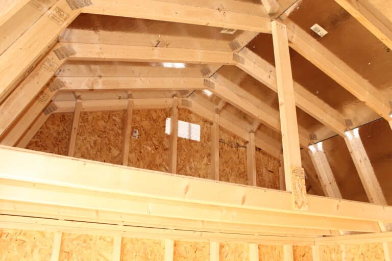 10x12 Side Lofted Barn - Used
