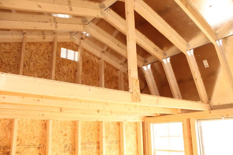 10x12 Side Lofted Barn - Used