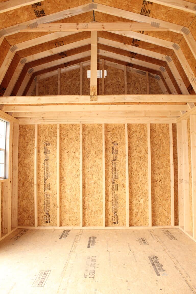 10x16 Side Lofted Barn