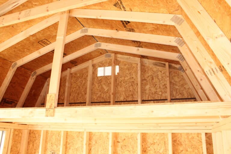 10x16 Side Lofted Barn