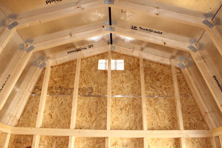 8x12 Side Lofted Barn
