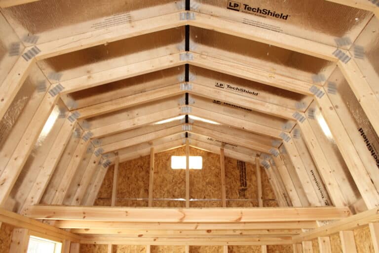 8x16 Side Lofted Barn