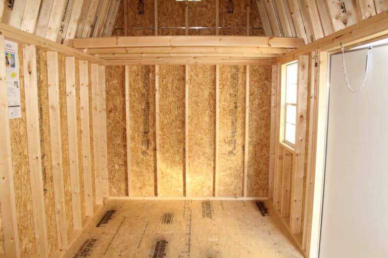 8x16 Side Lofted Barn
