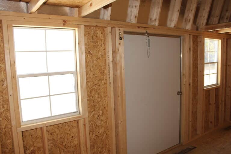 8x16 Side Lofted Barn