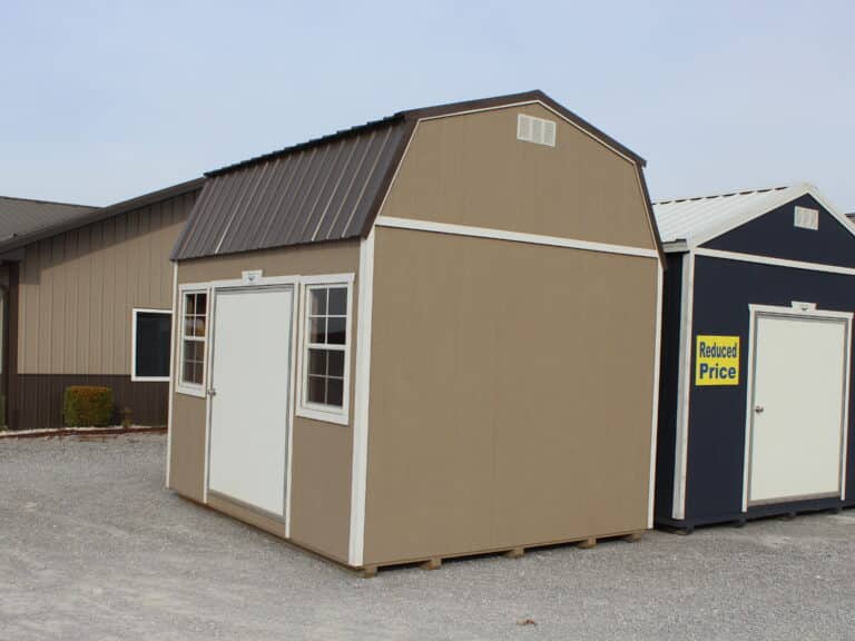 10x12 Side Lofted Barn - 12% off for June Only