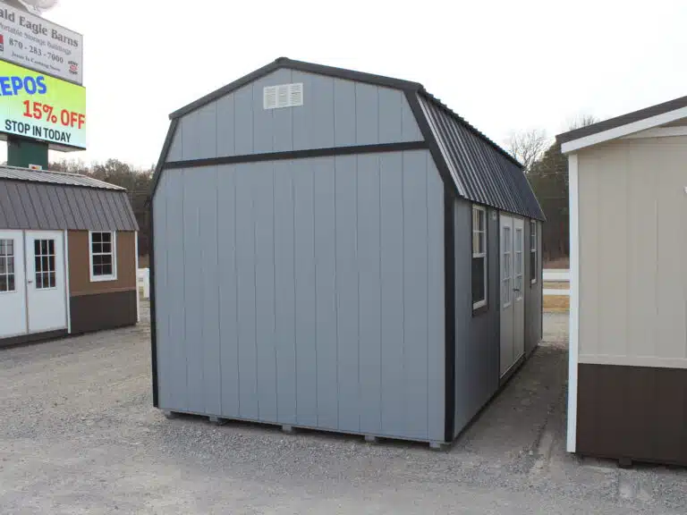 10x20 Side Lofted Barn - Mountain Home