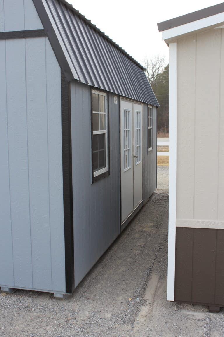 10x20 Side Lofted Barn - Mountain Home