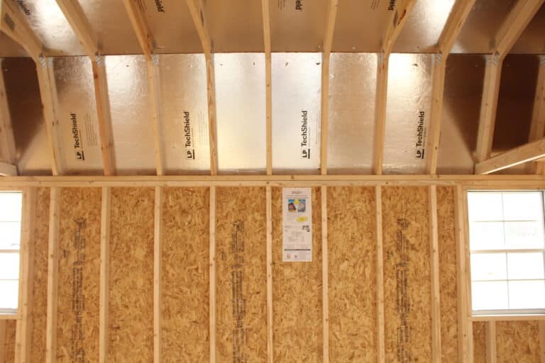 10x20 Side Lofted Barn - Mountain Home