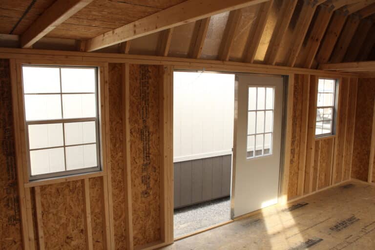 10x20 Side Lofted Barn - Mountain Home