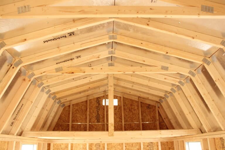 10x20 Side Lofted Barn - Mountain Home