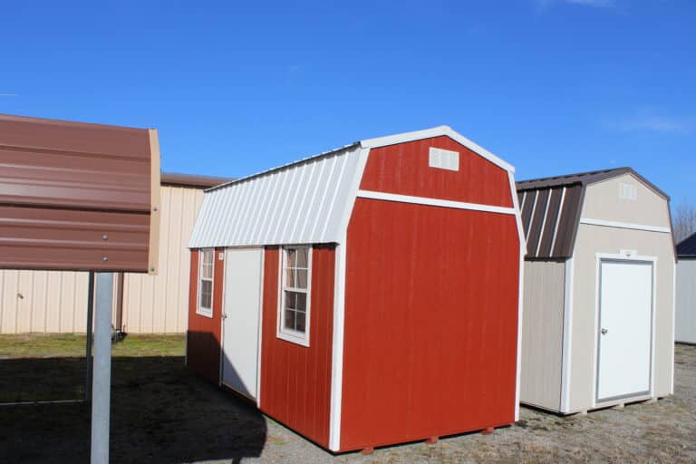 8 x16 Side Lofted Barn