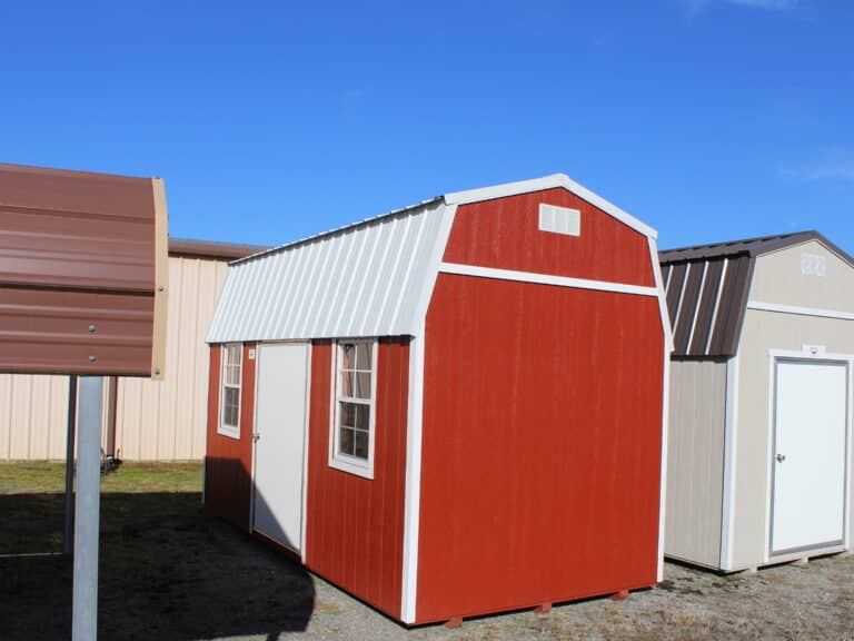 8 x16 Side Lofted Barn