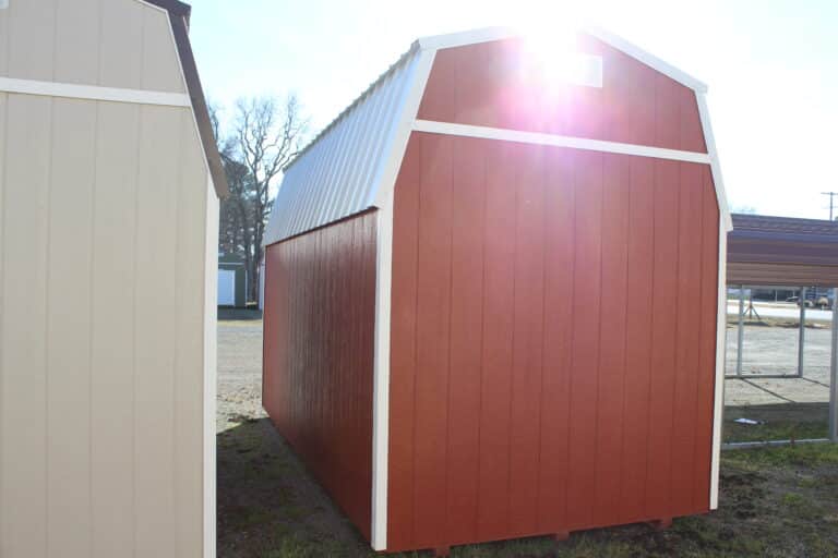 8 x16 Side Lofted Barn