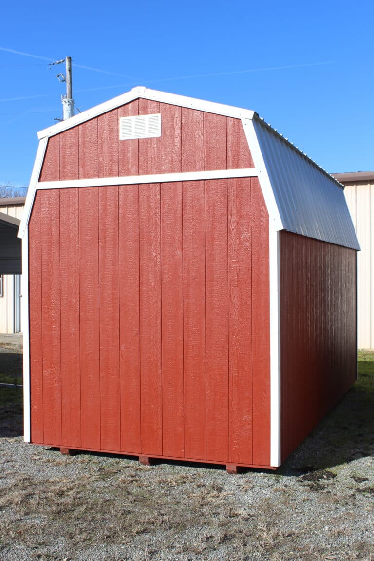 8 x16 Side Lofted Barn