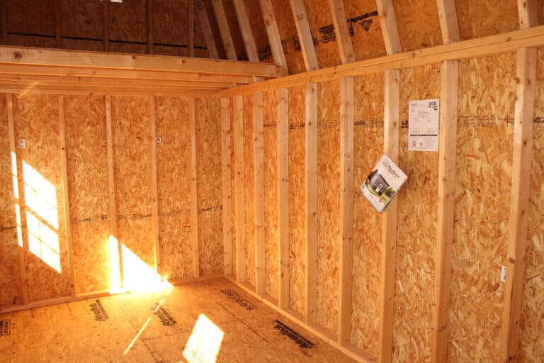 8 x16 Side Lofted Barn