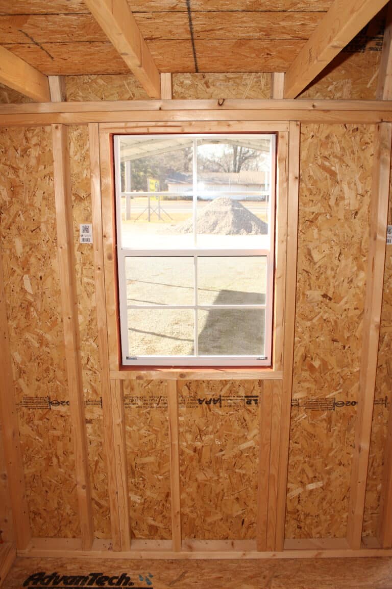8 x16 Side Lofted Barn
