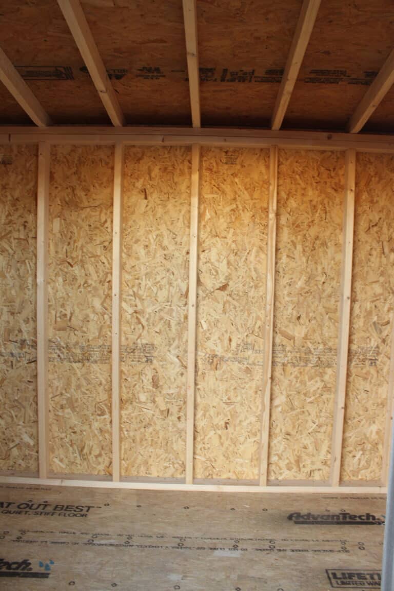 6 x 8 Metro Shed