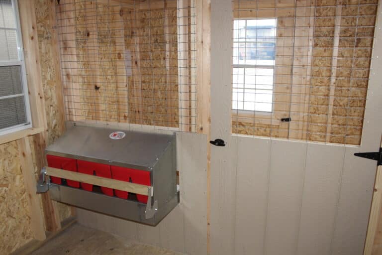8x12 Chicken Coop Deluxe