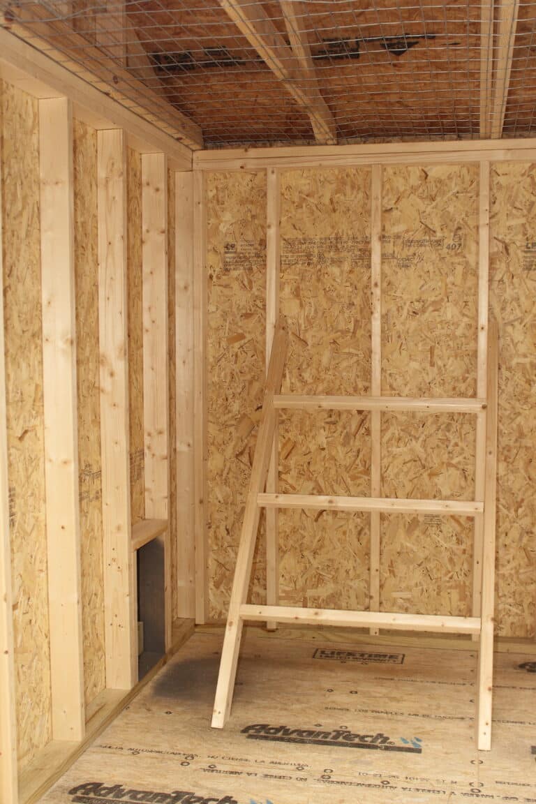 8x12 Chicken Coop Deluxe - Mountain Home