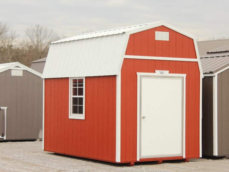 8x12 High Barn