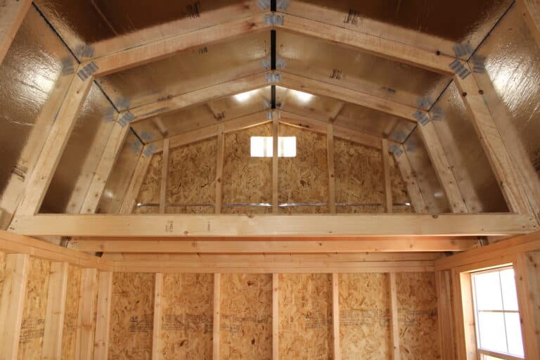 8x16 Express Side Lofted Barn - Mountain Home