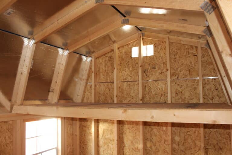 8x16 Express Side Lofted Barn - Mountain Home