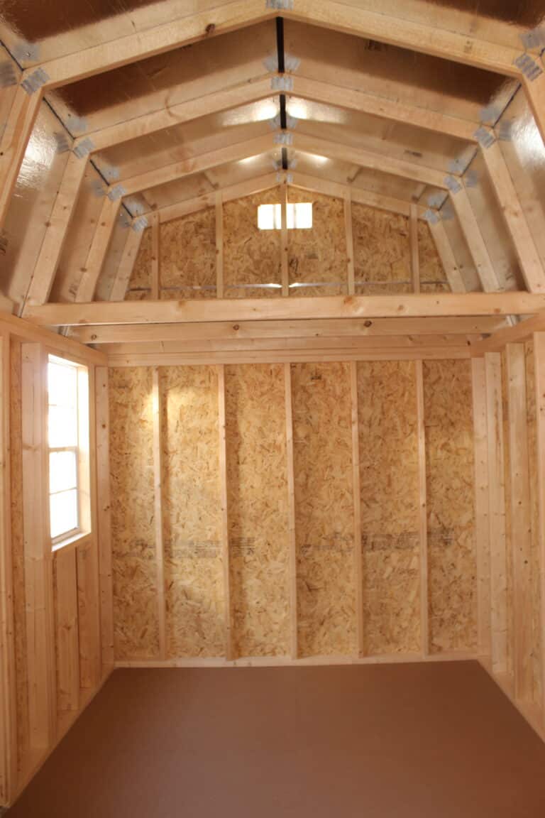 8x16 Express Side Lofted Barn - Mountain Home