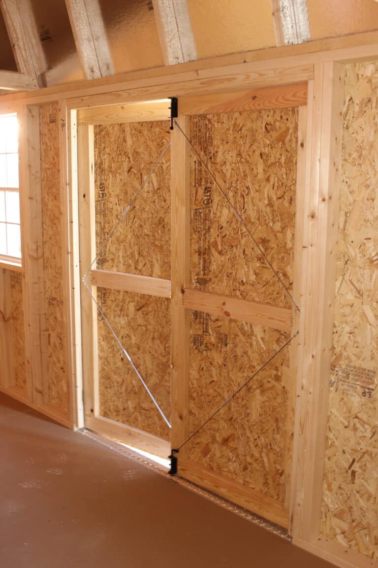 8x16 Express Side Lofted Barn - Mountain Home