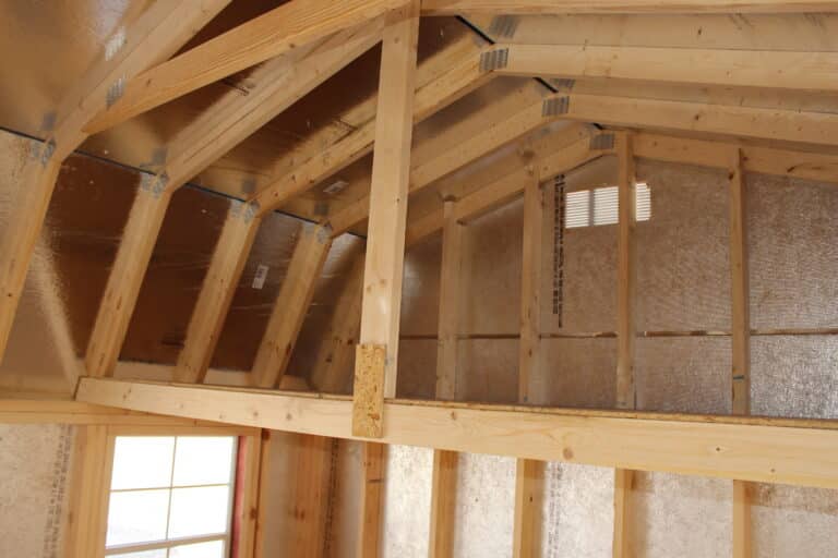 10x16 Side Lofted Barn
