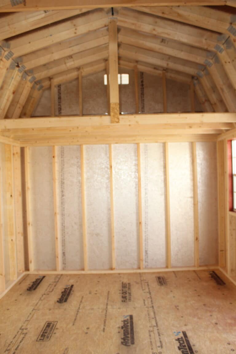 10x16 Side Lofted Barn