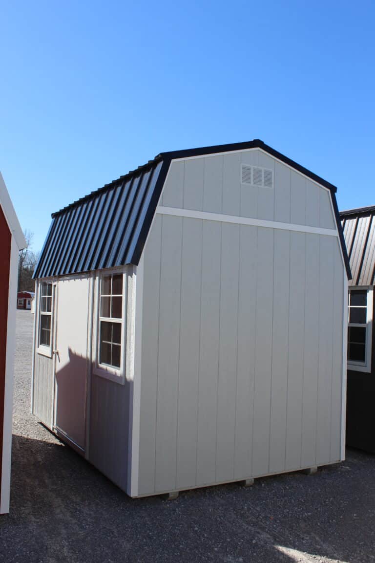 8x12 Side Lofted Barn