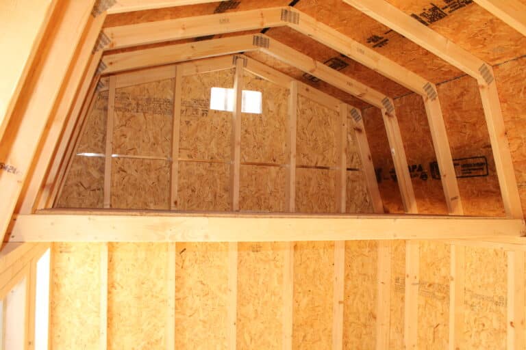 8x12 Side Lofted Barn