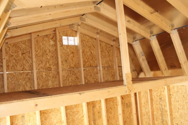 10x12 Side Lofted Barn - Searcy