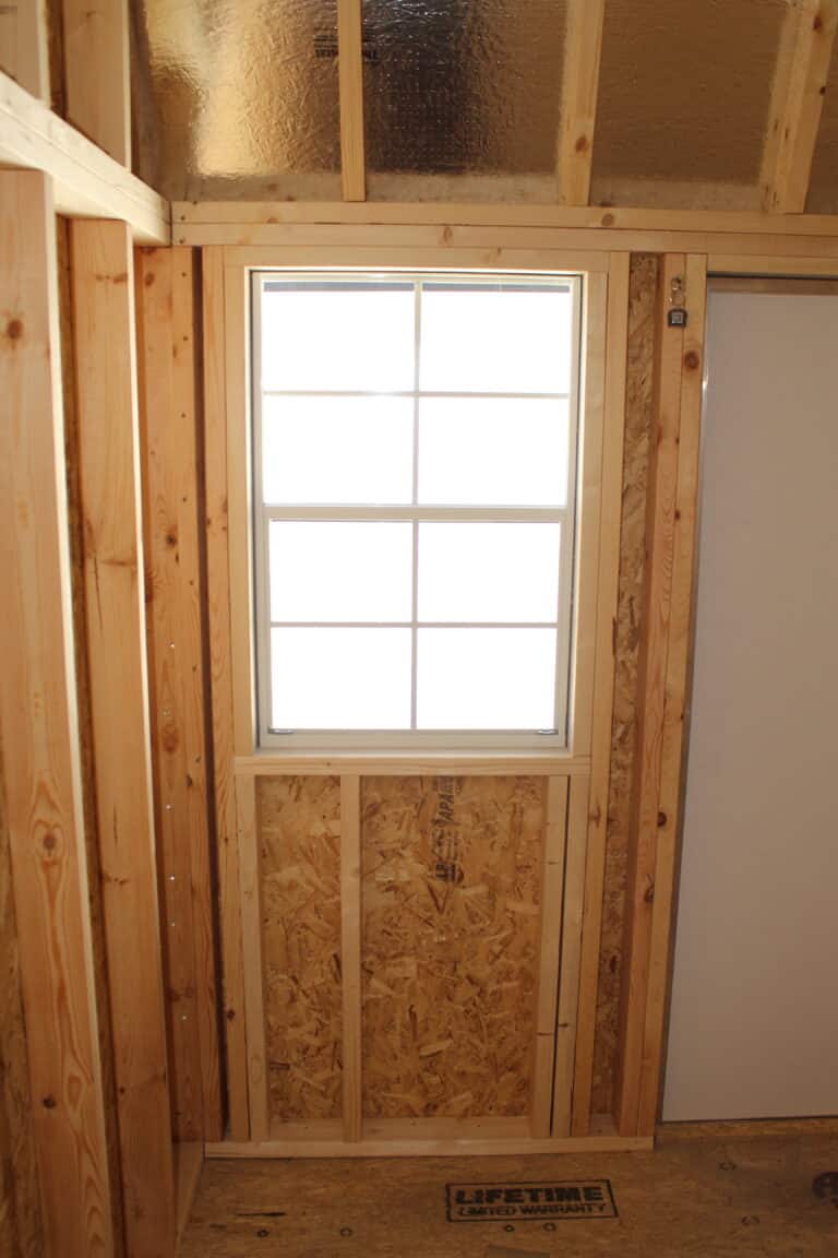 10x12 Side Lofted Barn - Searcy