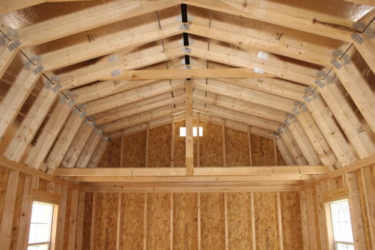 12x24 Side Lofted Barn