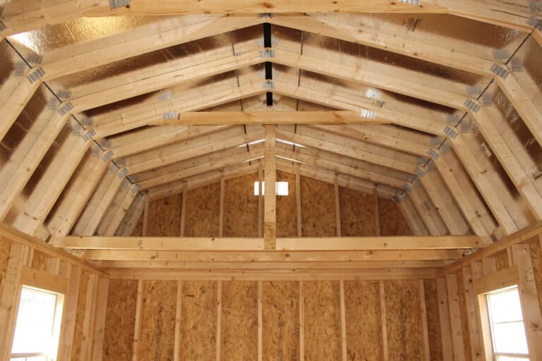 12x24 Side Lofted Barn