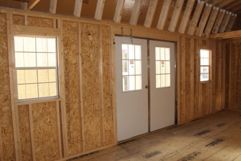 12x24 Side Lofted Barn