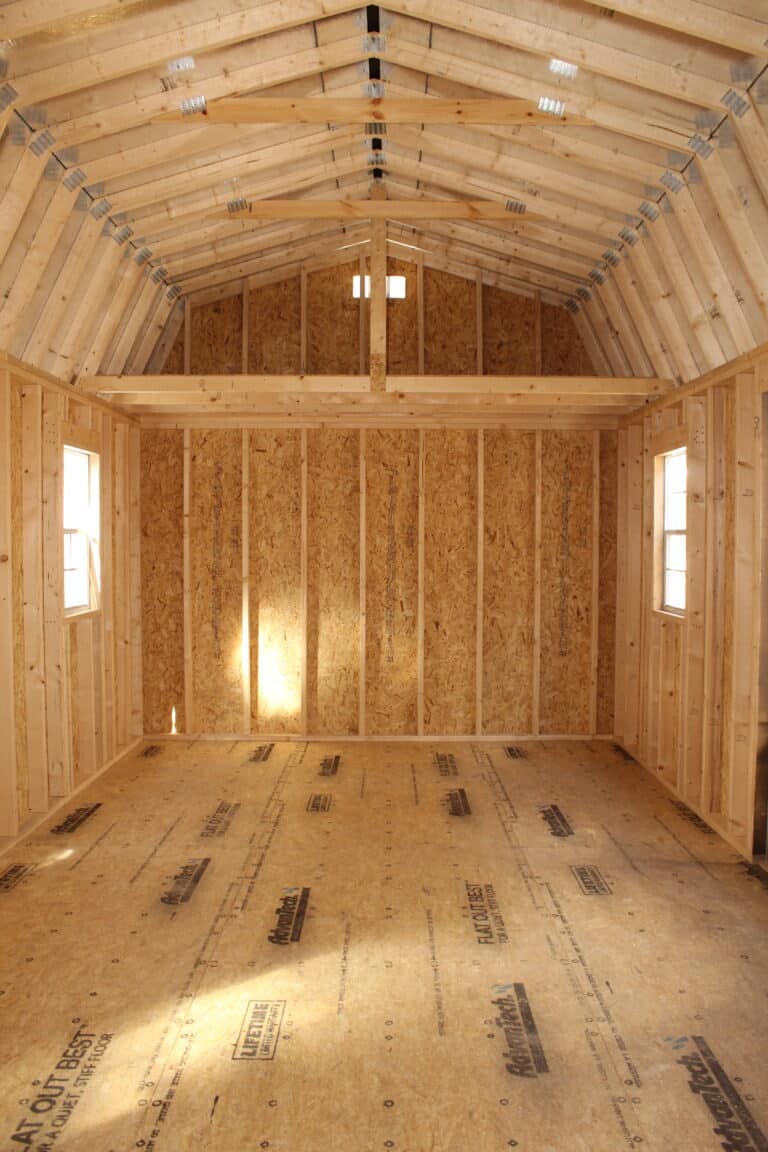 12x24 Side Lofted Barn