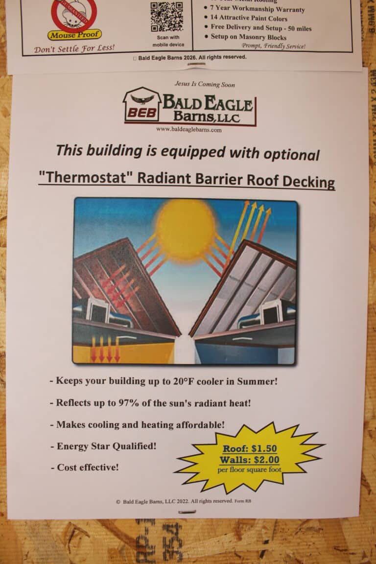12x24 Side Lofted Barn