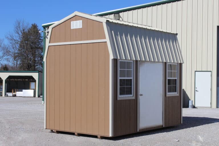 8x12 Side Lofted Barn