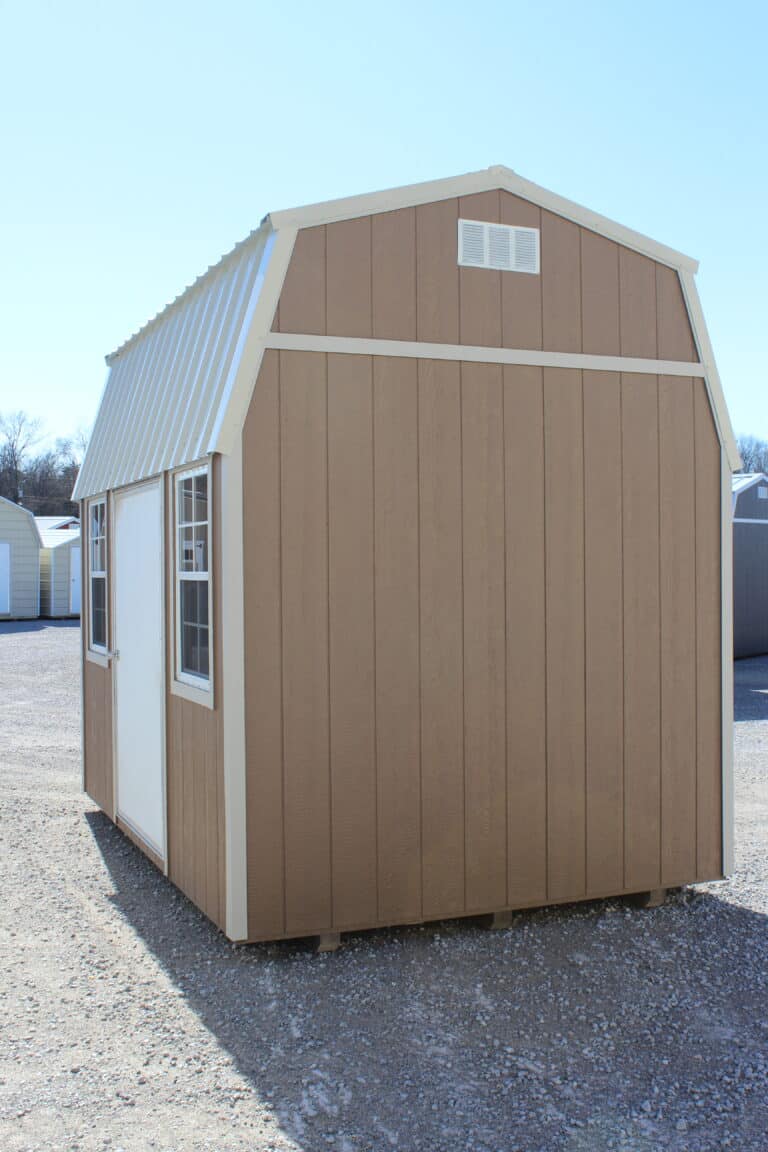 8x12 Side Lofted Barn