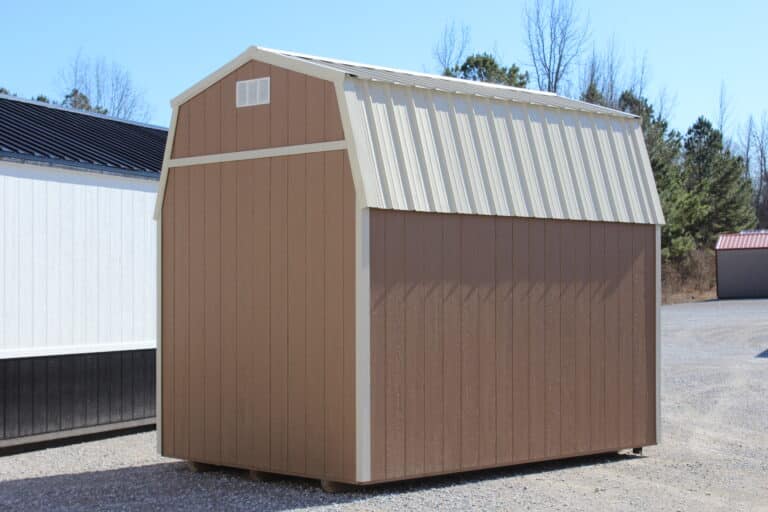 8x12 Side Lofted Barn