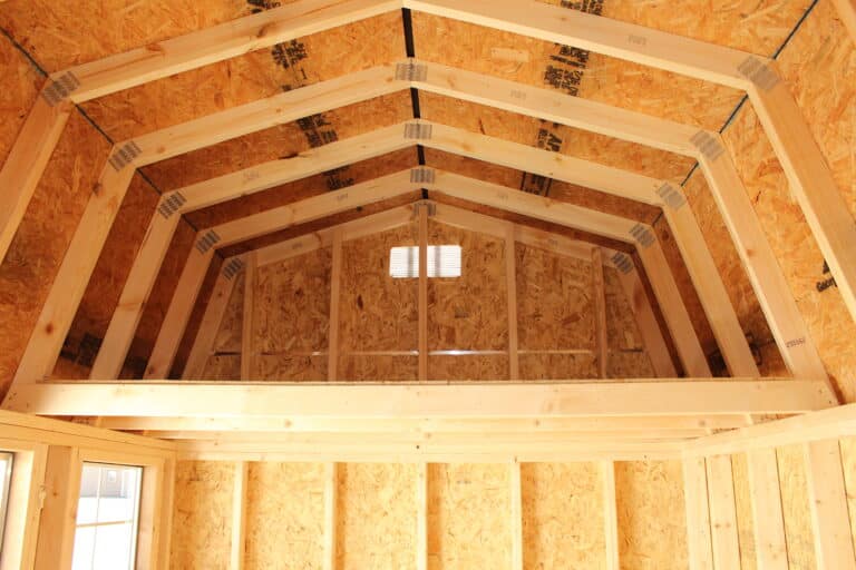 8x12 Side Lofted Barn