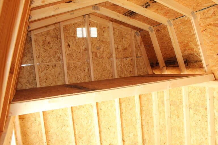8x12 Side Lofted Barn