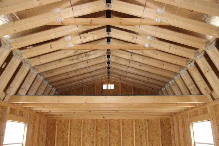 14x32 Side Lofted Barn
