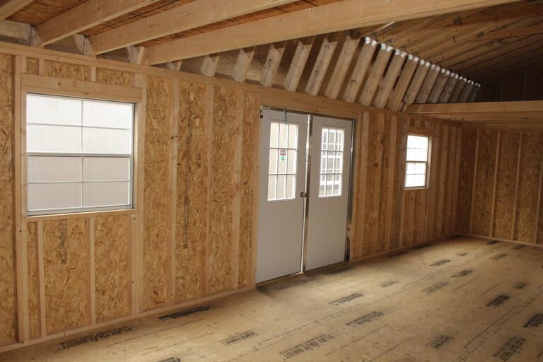 14x32 Side Lofted Barn